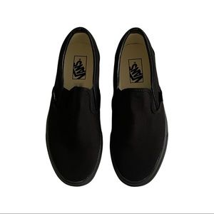 Vans Slip-Ons Black on Black